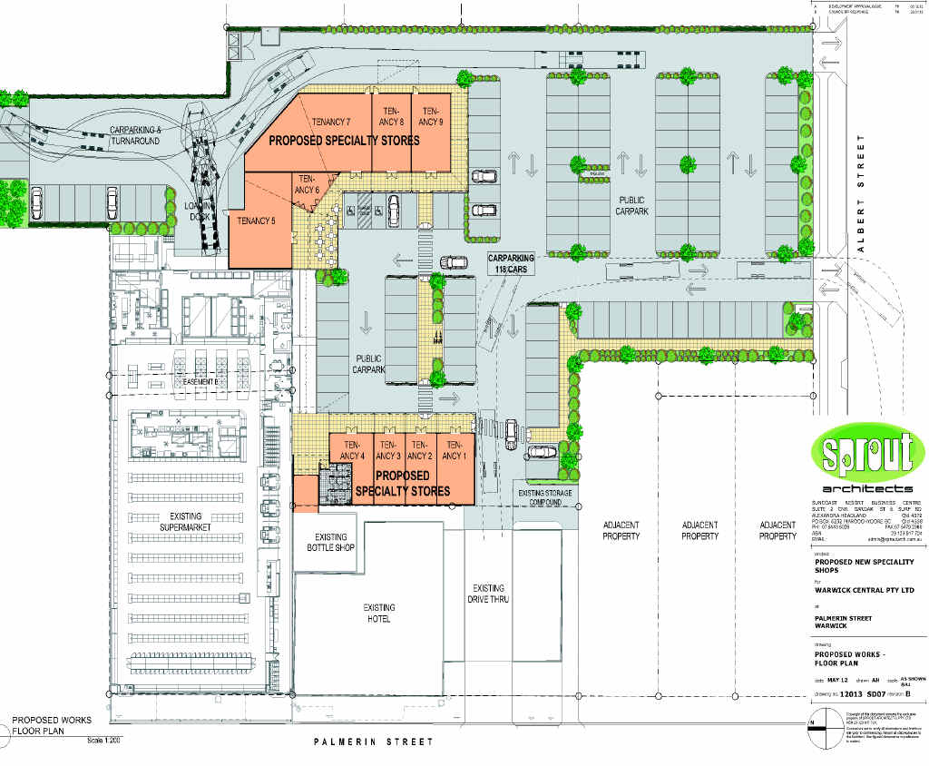 In coming months Warwick will see nine new specialty stores developed at Supa IGA Warwick.